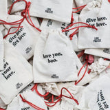 Love Is Project LOVE Kenya Beaded Bracelet Black & Gold