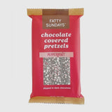 Fatty Sundays Peppermint Chocolate Covered Pretzels