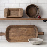 Made Market Co. Small Oblong Crafted Dough Bowl