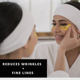 Pure Sol. Perk Up Gold & Hyaluronic Acid Eye Mask, Box of 12 Pairs