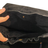 *Jerome Dreyfuss Albert Python Front Flap Dual Zipper Gussets Flap Front Messenger Crossbody Bag