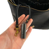 *Jerome Dreyfuss Albert Python Front Flap Dual Zipper Gussets Flap Front Messenger Crossbody Bag