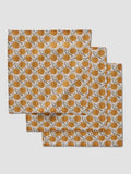 Geometry Hearth & Vine Pumpkins Dishcloth, Set of 3