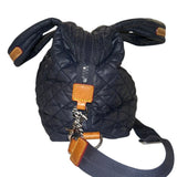 *MZ Wallace Small Sutton Deluxe Quilted Nylon Solid Dual Handle Crossbody Strap Tote Bag