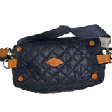 *MZ Wallace Small Sutton Deluxe Quilted Nylon Solid Dual Handle Crossbody Strap Tote Bag