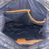 *MZ Wallace Small Sutton Deluxe Quilted Nylon Solid Dual Handle Crossbody Strap Tote Bag