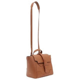 ^Senreve Mini Maestra Pebbled Leather Buckle Flap Front 4-Way Convertible Backpack Crossbody Bag