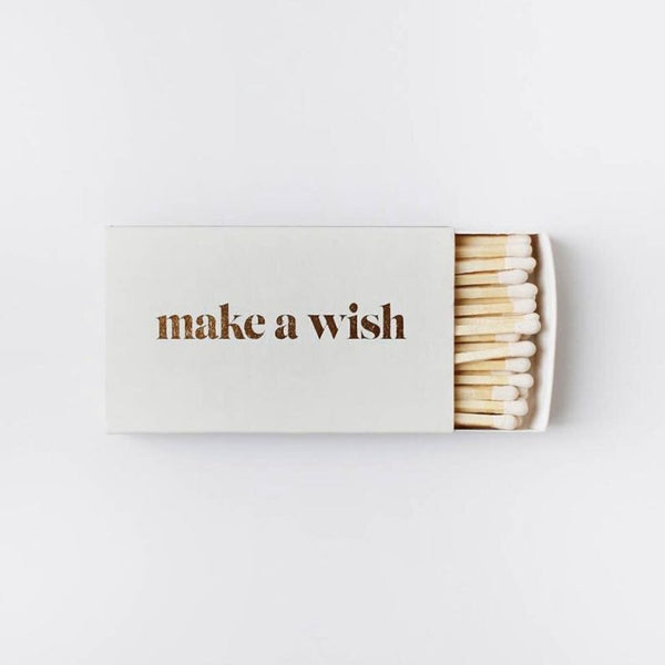Brooklyn Candle Make A Wish Large Matchbox