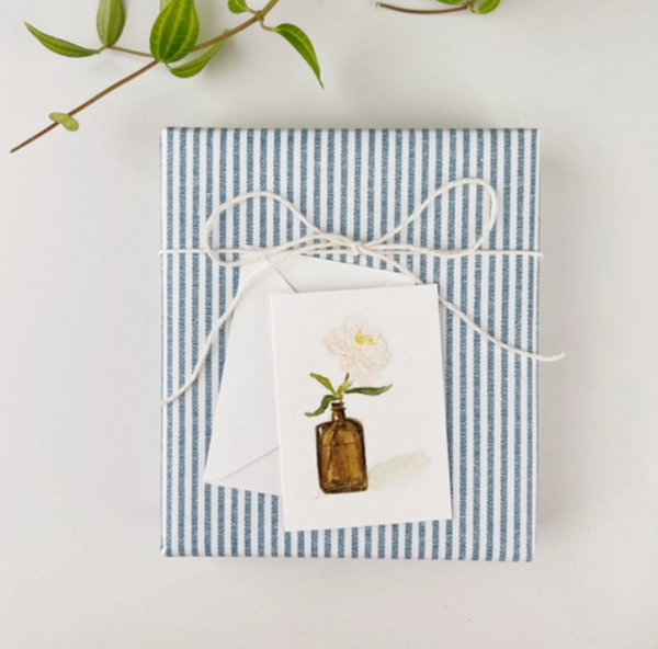 Emily Lex Peony Mini Notecard