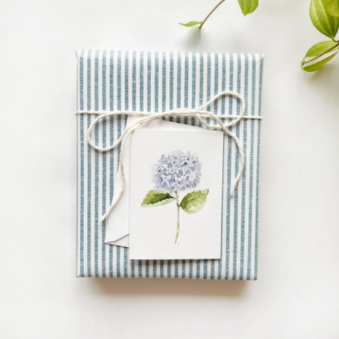 Emily Lex Hydrangea Mini Notecard
