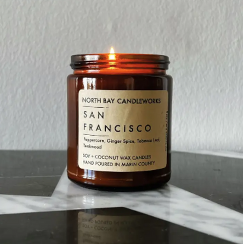 North Bay Candleworks San Francisco Candle, 8 oz