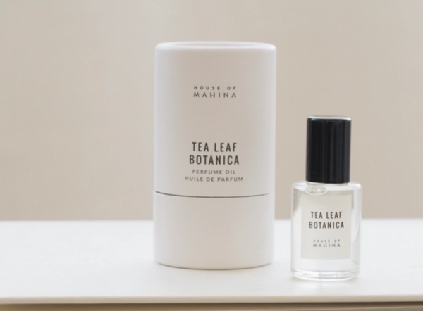 House of Mahina Tea Leaf Botanica Roller Ball Perfume Oil, 5 mL