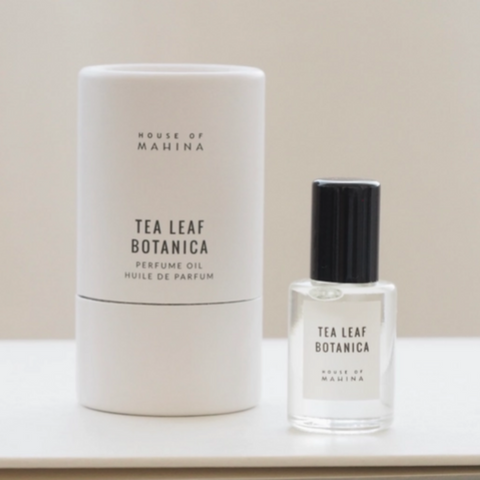 House of Mahina Tea Leaf Botanica Roller Ball Perfume Oil, 5 mL
