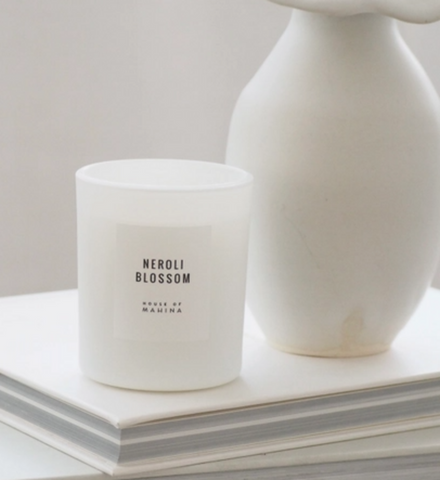 House of Mahina Neroli Blossom Petite Candle, 4 oz