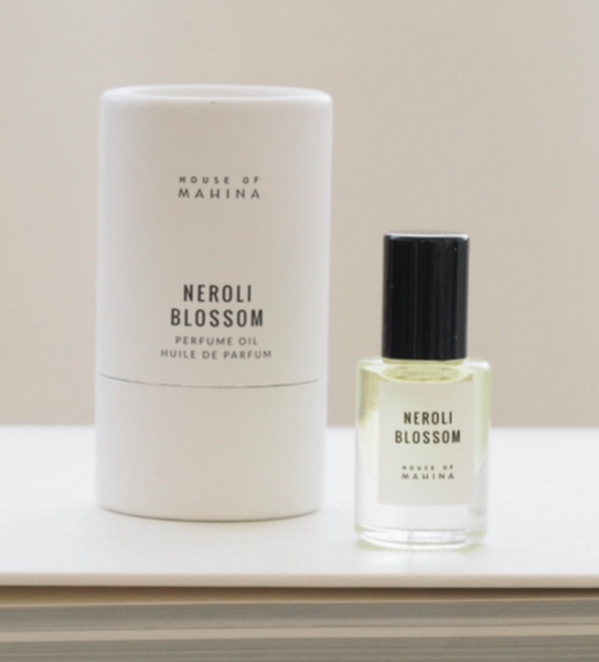 House of Mahina Neroli Blossom Roller Ball Perfume Oil, 5 mL