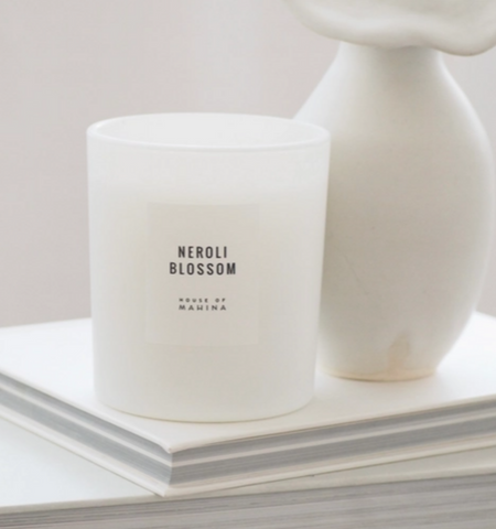 House of Mahina Neroli Blossom Classic Candle, 12 oz