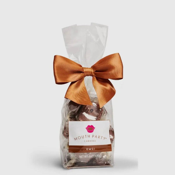 Mouth Party OMG Chocolate Sea Salt Caramels Gift Bag, 6 oz.
