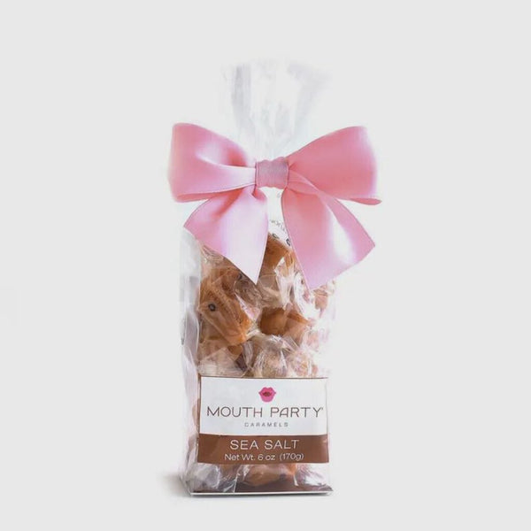 Mouth Party Sea Salt Caramels Gift Bag, 6 oz.