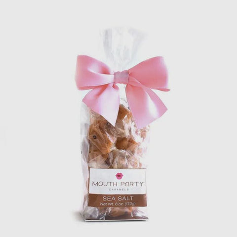 Mouth Party Sea Salt Caramels Gift Bag, 6 oz.