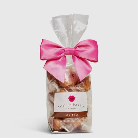 Mouth Party Sea Salt Caramels Gift Bag, 6 oz.