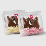 Mouth Party Chocolate Covered Caramel Bunnies