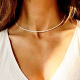 Katie Waltman Rice Pearl Strand Leaf Cluster 18" Necklace