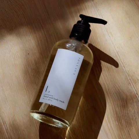 Lavande Lavender Hand & Body Wash, 8 oz