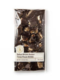 Wildwood Chocolate Salted Brown Butter Texas Pecan Brittle Dark Chocolate Bar