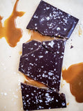 Wildwood Chocolate Salted Caramel Dark Chocolate Bar