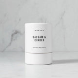 Makana Balsam & Cinder Petite Candle, 3 oz