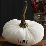 Your Heart's Content Handmade Large Velvet Pumpkin