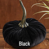 Your Heart's Content Handmade Small Velvet Pumpkin