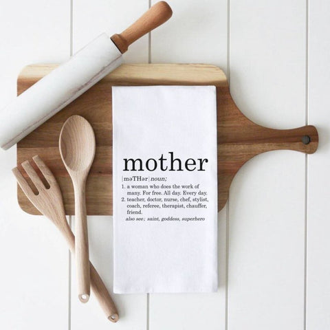 Porter Lane Home Mother Definition Tea Towel