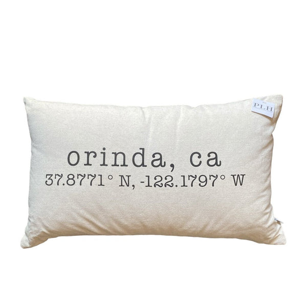 Porter Lane Home Orinda CA Lumbar Pillow Cover