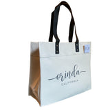 Porter Lane Home Orinda CA Market Tote w/Black Handles