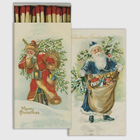 HomArt Santa A Merry Christmas Large Matchbox