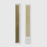 W&P Porter Metal 10" Straws w/Cleaner, Set of 4