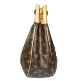 *Louis Vuitton Galliera PM Monogram Coated Canvas Hobo Shoulder Bag