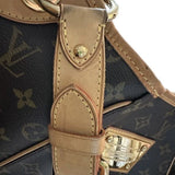 *Louis Vuitton Galliera PM Monogram Coated Canvas Hobo Shoulder Bag
