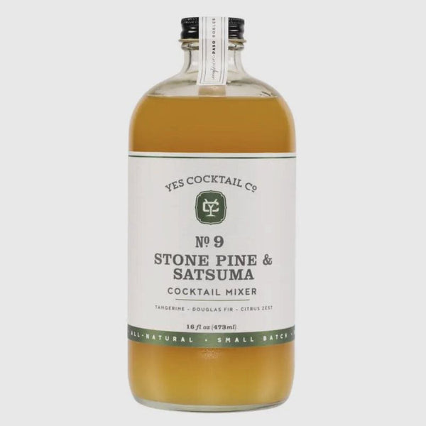 Yes Cocktail Co. Stone Pine & Satsuma Cocktail Mixer: WINTER SEASONAL