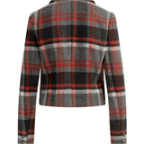 *Favorite Daughter Plaid Double Breasted Cropped Jacket NWT, Size S