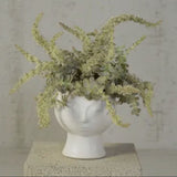 HomArt Rory Ceramic Face Vase Planter