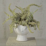 HomArt Rory Ceramic Face Vase Planter