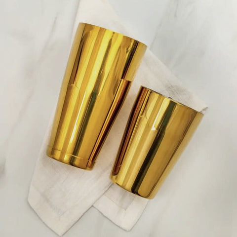 A Bar Above Gold Boston Cocktail Shaker