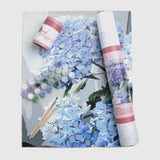 Pink Picasso Happily Hydrangea Floral Paint by Numbers Kit
