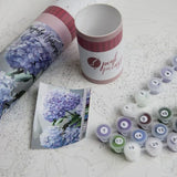 Pink Picasso Happily Hydrangea Floral Paint by Numbers Kit