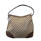 Gucci Large Bree GG Guccissima Hobo Shoulder Bag