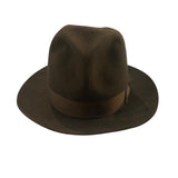 ^Borsalino Rain Repellent Fur Felt Grosgrain Band Fedora Hat