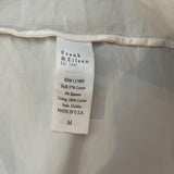*Frank & Eileen Dublin Stretch Cotton Twill Notch Lapel Patch Pocket Open Blazer Jacket, Size M