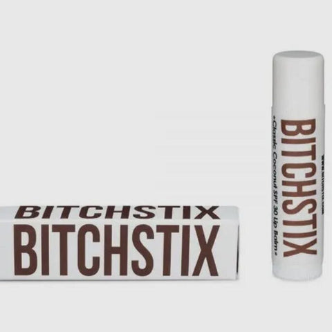 Bitchstix Classic Coconut SPF30 Lip Balm